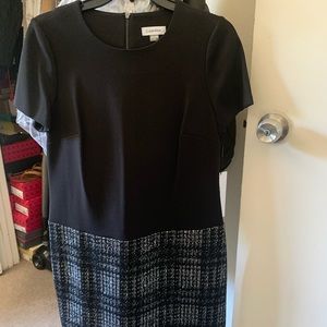 Black Calvin Klein dress